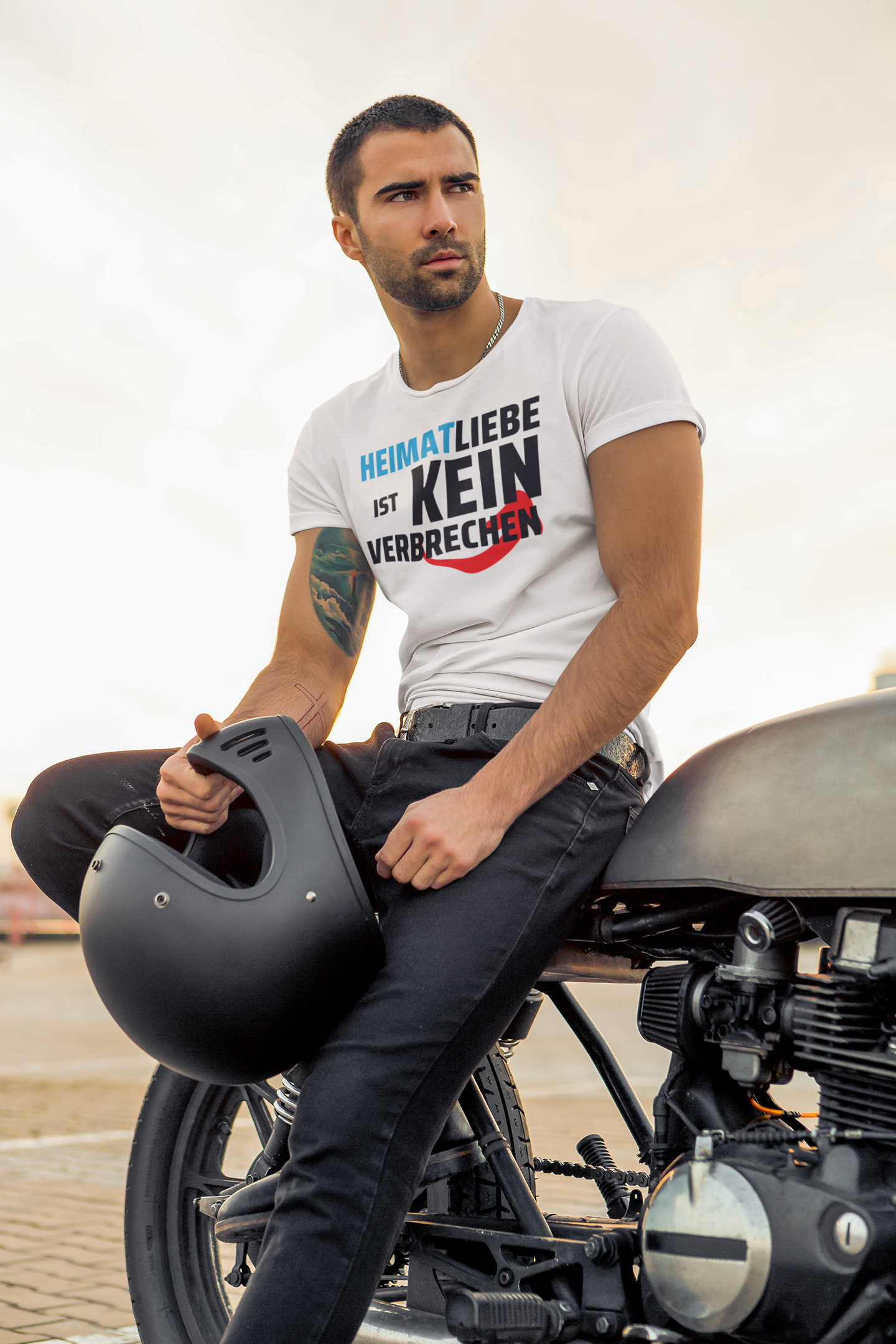 Heimatliebe ist kein Verbrechen Unisex T-Shirt